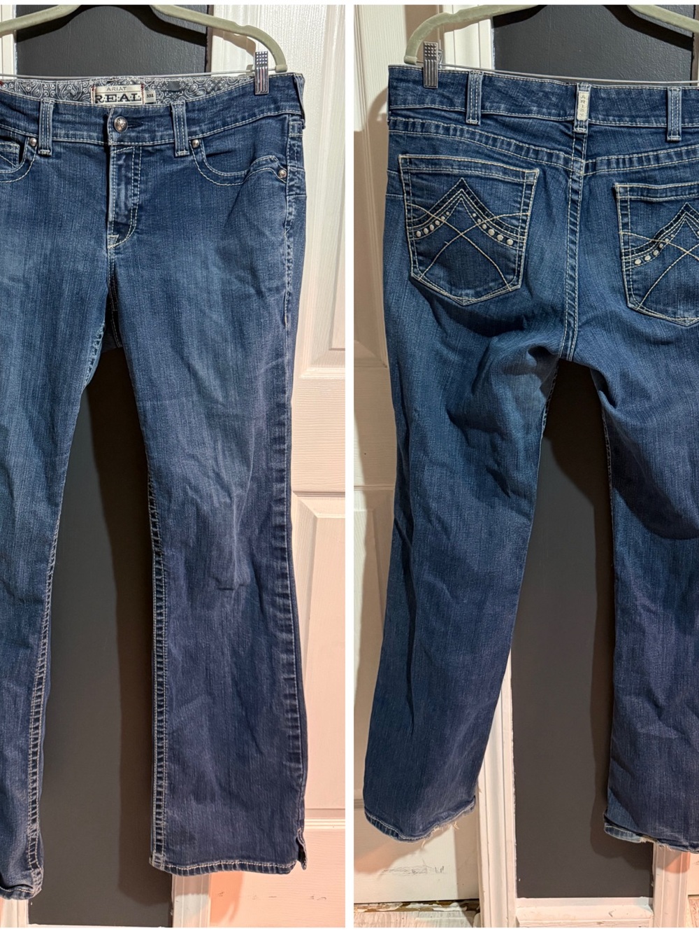 Ariat Dark Blue Long length Bootcut Jeans